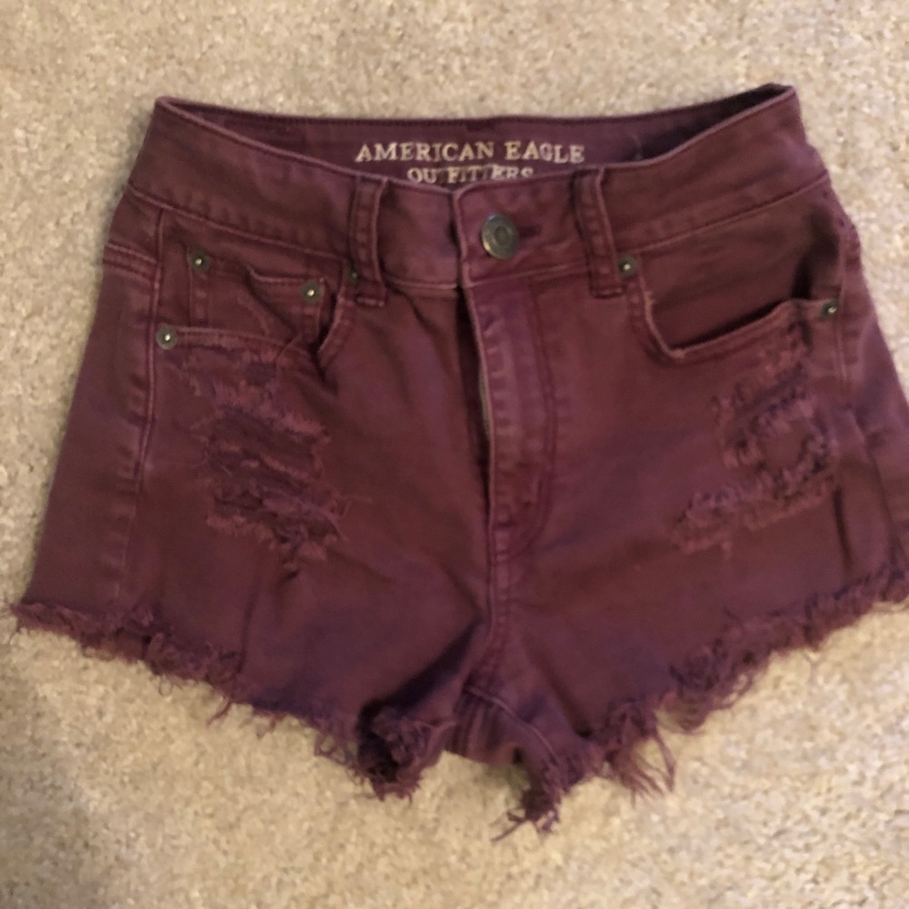 American eagle shorts- purple